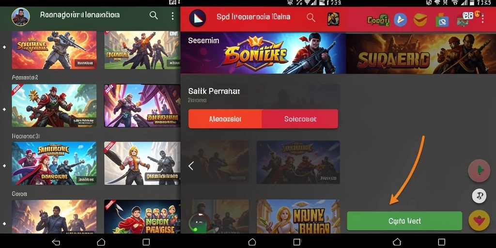 Mode multiplayer yang seru untuk dimainkan bersama teman.