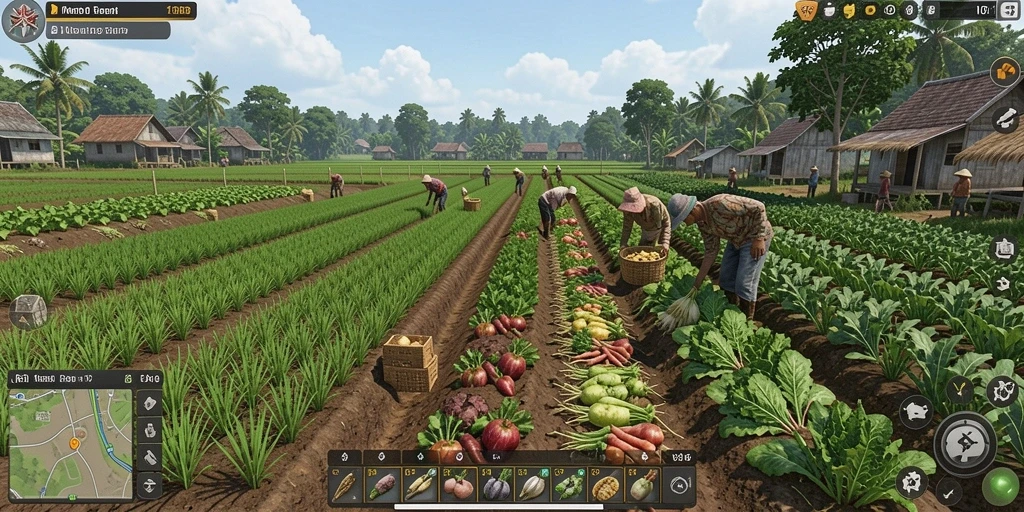 Salah satu level menantang dalam game MUSANG178.